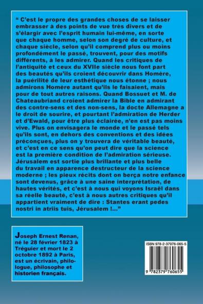 De l'Histoire du peuple d'Israël