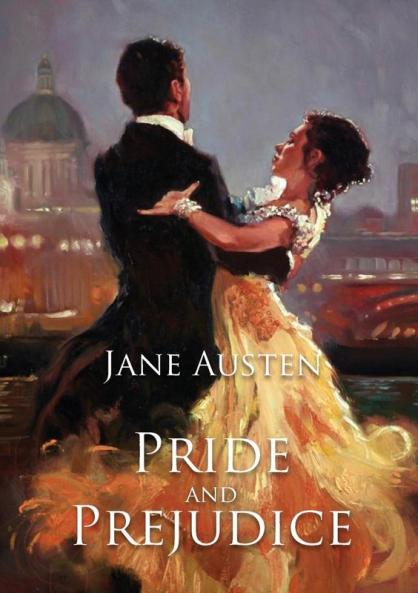 Pride and Prejudice: A romantic novel of manners by Jane Austen following the emotional development of a young woman