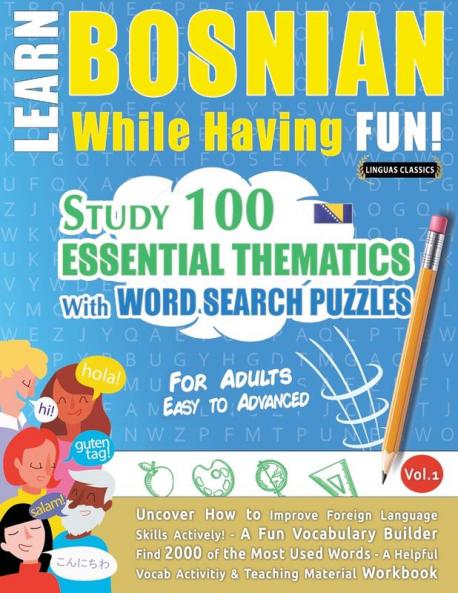 LEARN BOSNIAN WHILE HAVING FUN! - FOR ADULTS