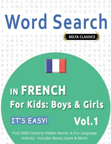 WORD SEARCH IN FRENCH FOR KIDS