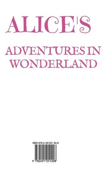 Alice's Adventures in Wonderland: a 1865 novel by English author Lewis Carroll (aka Charles Dodgson) telling of a young girl named Alice who falls ... by peculiar anthropomorphic creatures.