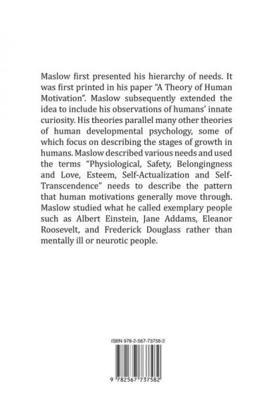 A Theory of Human Motivation