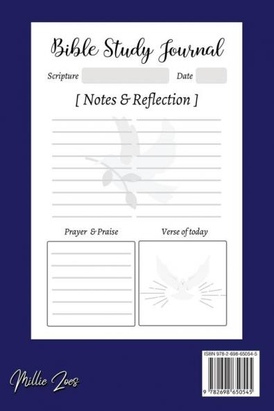 Bible Study Journal: A Christian Bible Study Workbook: A Simple Guide To Journaling Scripture Using S.O.A.P Method