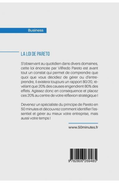 La loi de Pareto