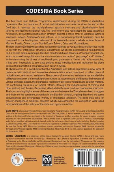Land and Agrarian Reform in Zimbabwe. Beyond White-Settler Capitalism