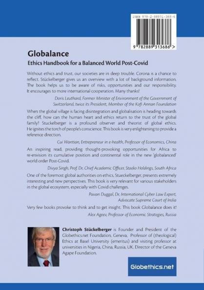 Globalance: Ethics Handbook for a Balanced World Post-Covid: 57 (Globethics.Net Focus)