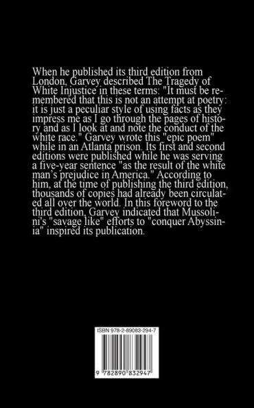 The Tragedy of White Injustice