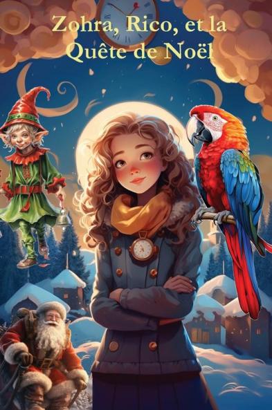Zohra, Rico, Et La Quête De Noël: Un Voyage Magique Pour Sauver Noël (Zohra L'Exploratrice Du Temps) (French Edition)