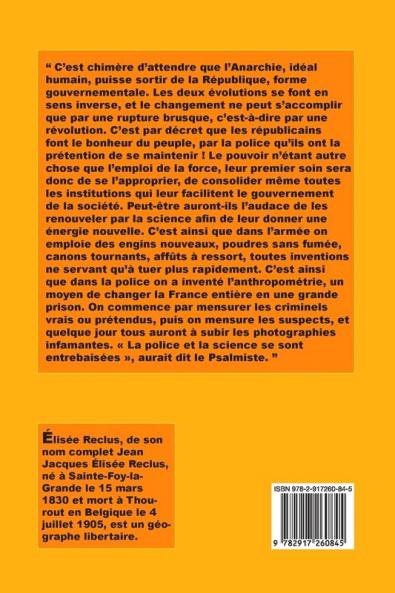 L'évolution la révolution et l'idéal anarchique