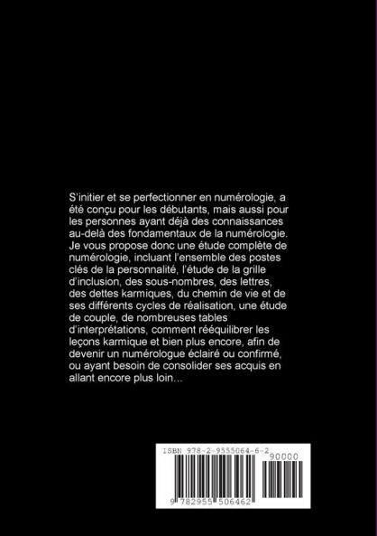 S'initier et se perfectionner en numérologie  Personnalité destinée inclusion karma...