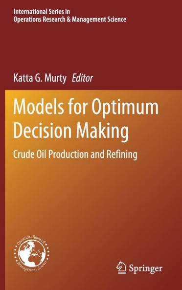 Models for Optimum Decision Making