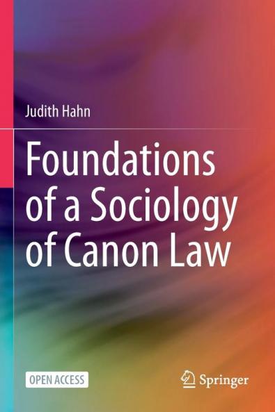 Foundations of a Sociology of Canon Law