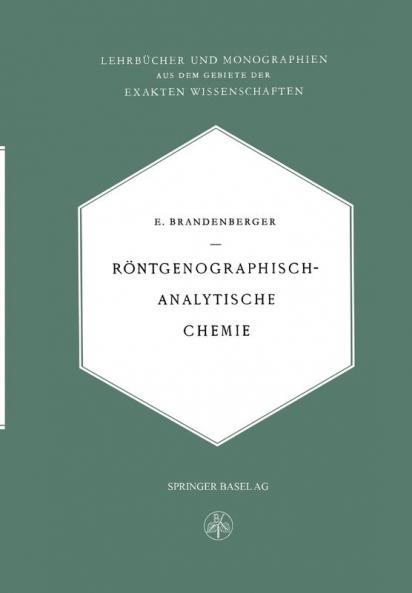 R��ntgenographisch-Analytische Chemie