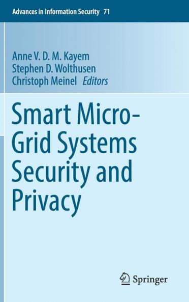 Smart Micro-Grid Systems Security and Privacy