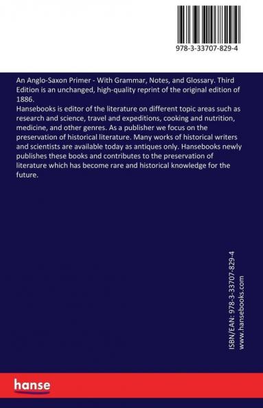 An Anglo-Saxon Primer