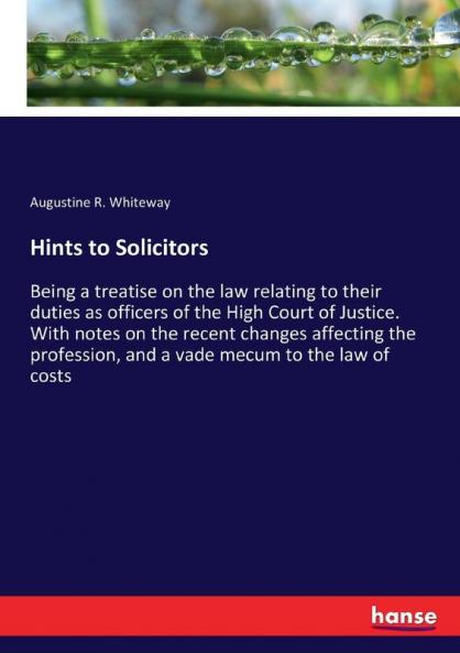 Hints to Solicitors