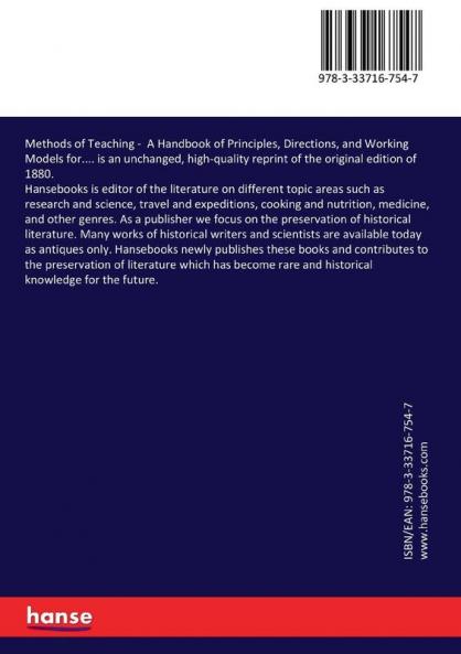 Methods of Teaching