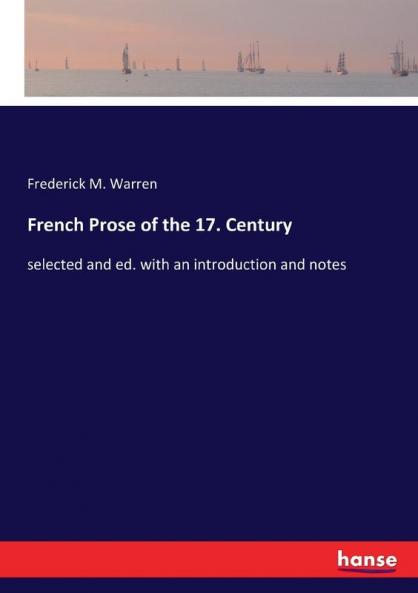 French Prose of the 17. Century