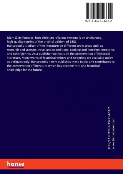 Islam & Its founder Non-christian religious systems
