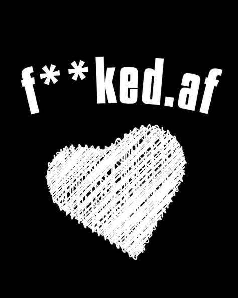 F**ked.af: Birthday Gift For Ex Boyfriend - Funny Naughty Dirty Sexy Rude Sayings Anniversary Valentines Gift For Ex - Black Lined Composition Notebook Journal With Inappropriate Saying