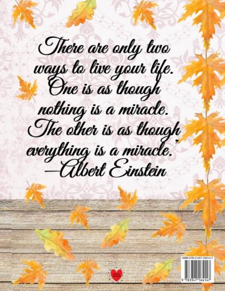 Fall Gratitude Journal