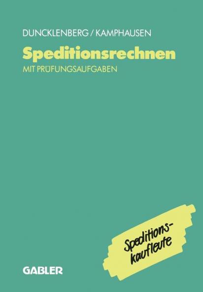 Speditionsrechnen mit Pr��fungsaufgaben