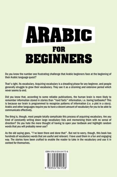 Arabic For Beginners: 50 Short Stories For Language Learners: Grow Your Vocabulary The Fun Way!