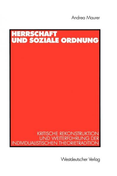Herrschaft und soziale Ordnung