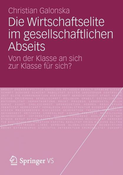 Die Wirtschaftselite im gesellschaftlichen Abseits
