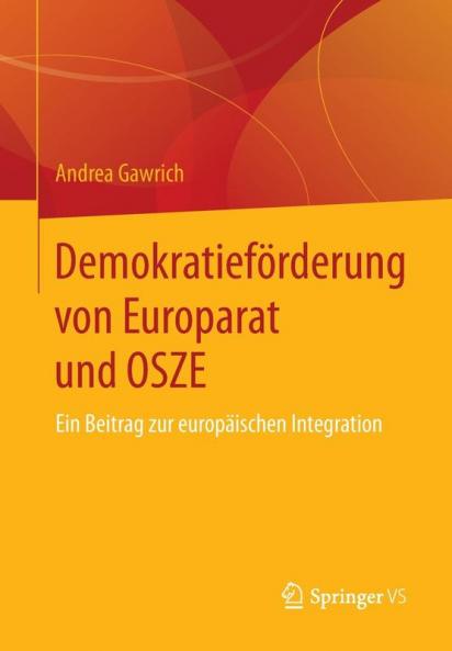 Demokratief��rderung von Europarat und OSZE
