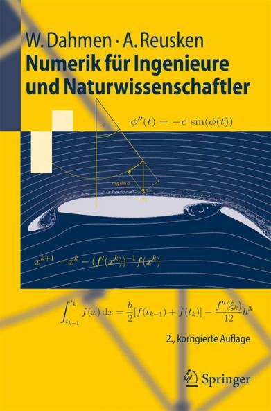 Numerik für Ingenieure und Naturwissenschaftler (Springer-Lehrbuch) (German Edition)