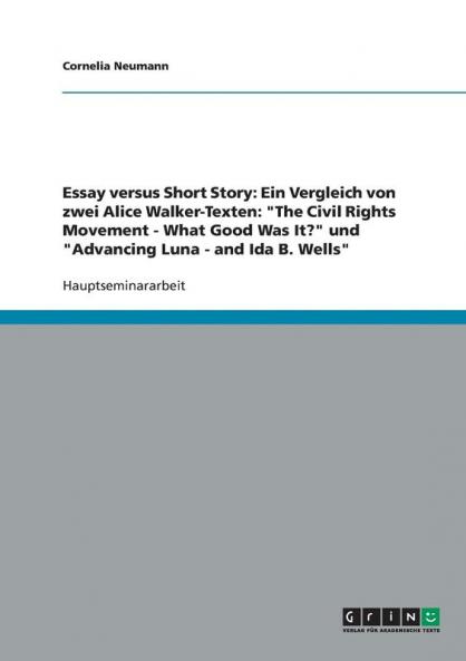 Essay versus Short Story