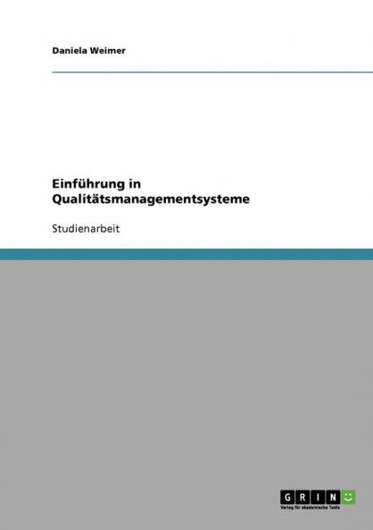 Einführung in Qualitätsmanagementsysteme