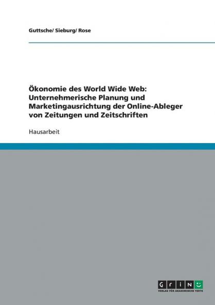 Ökonomie des World Wide Web