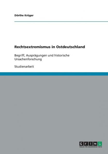 Rechtsextremismus in Ostdeutschland