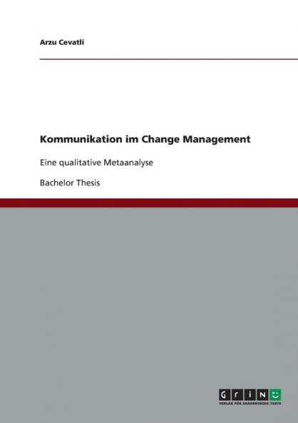 Kommunikation im Change Management