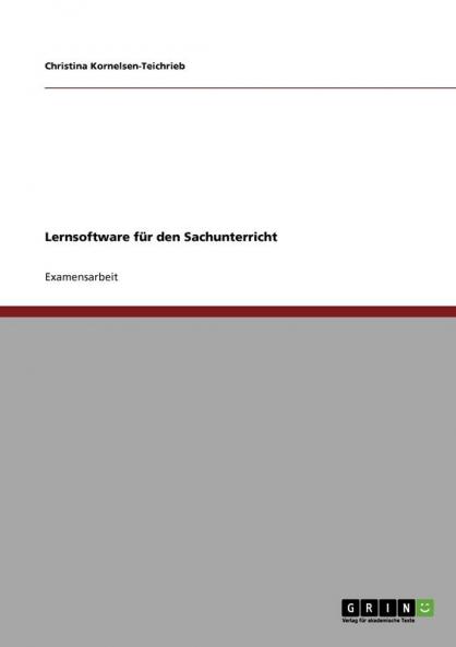 Lernsoftware für den Sachunterricht