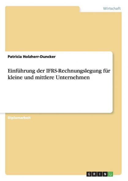 Einführung der IFRS-Rechnungslegung für kleine und mittlere Unternehmen