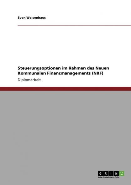 Steuerungsoptionen im Rahmen des Neuen Kommunalen Finanzmanagements (NKF)
