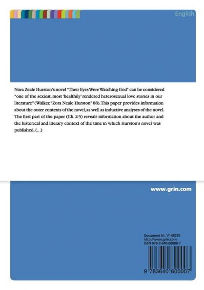 Zora Neale Hurston and Their Eyes Were Watching God