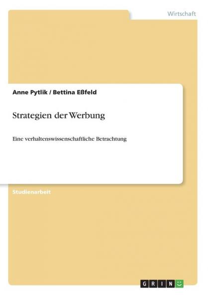Strategien der Werbung