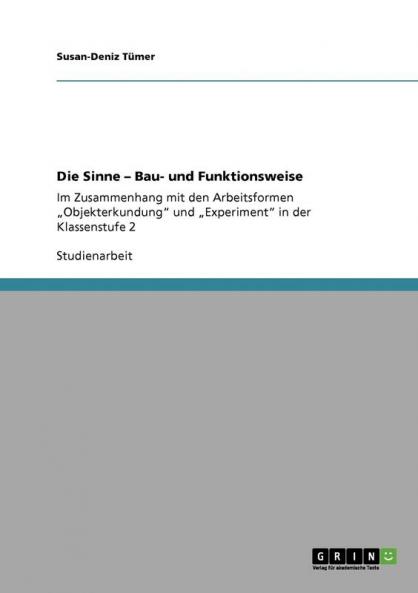 Die Sinne -  Bau- und Funktionsweise