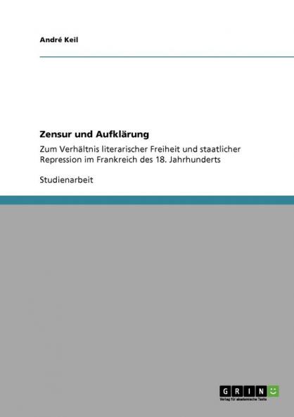 Zensur und Aufkl��rung