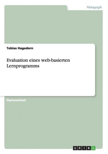 Evaluation eines web-basierten Lernprogramms