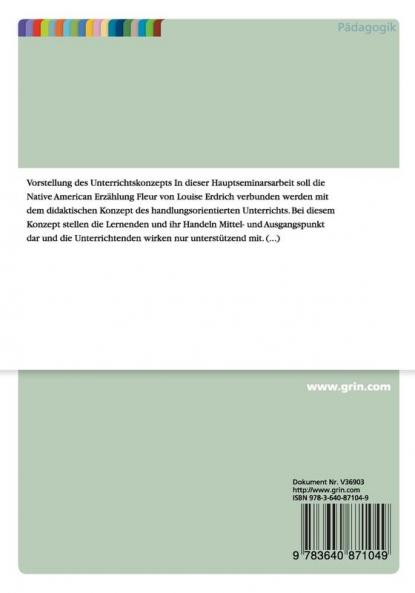 Die Short Story Fleur von Louise Erdrich - Fachdidaktische Hausarbeit