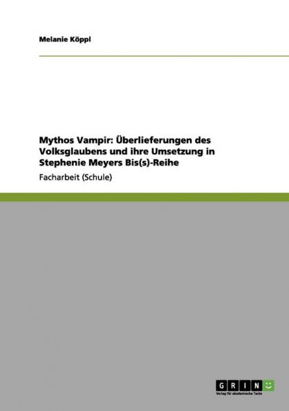 Mythos Vampir