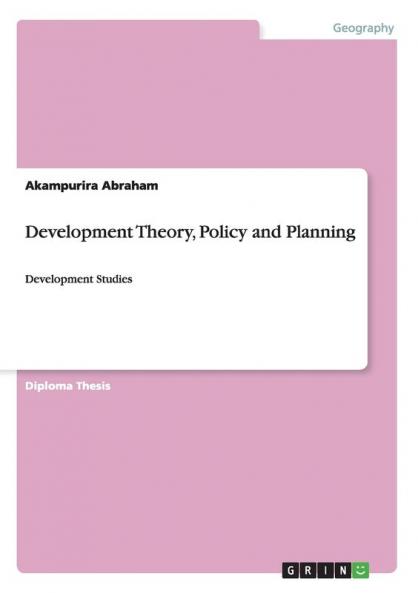 Development Theory Policy and Planning