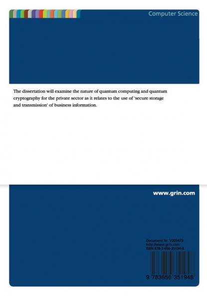 Cryptography and Quantum Computing