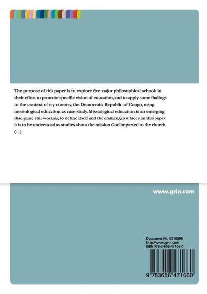 Toward a Reconstructionist Philosophy of Missiological Education in Francophone Africa