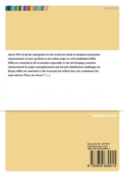 Factors Affecting Growth of SMEs in Gatundu Region North Sub-county